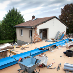 Extension de maison avec véranda-salle à manger Bruges